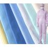 Buy cheap Polyester Anti Static ESD Fabrics Electronic Factory Clean Room Fabrics from wholesalers