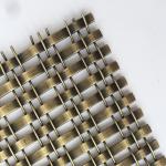 Stunning Bronze Decorative Wire Mesh For Art Installations Furniture Decorative