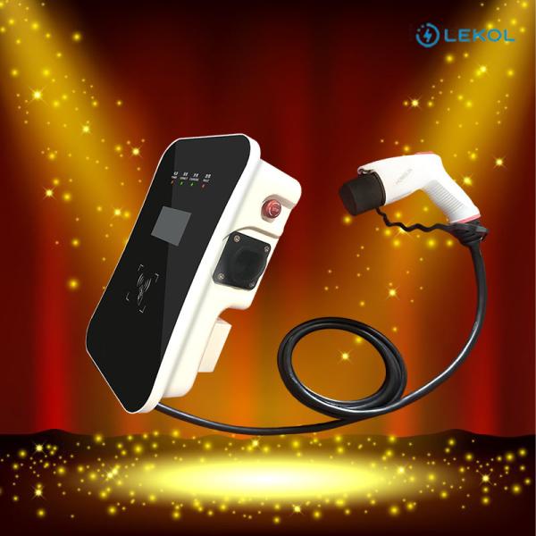 Buy cheap 3.5kw 16A Smart EV Charger Plug And Play Or RFID Card Type 2 Home Charging Point from wholesalers
