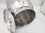 40L healthy hotel uses sealed Stainless steel milk can with cover