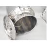 Buy cheap 40L healthy hotel uses sealed Stainless steel milk can with cover from wholesalers