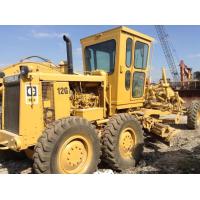 Buy cheap Heavy Duty 12G Used Caterpillar Motor Grader Noise Reduction Easy Operation product