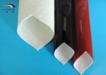 Flexile Fire Resistance Silicone Coated Braided Fiberglass Insulation Sleeving