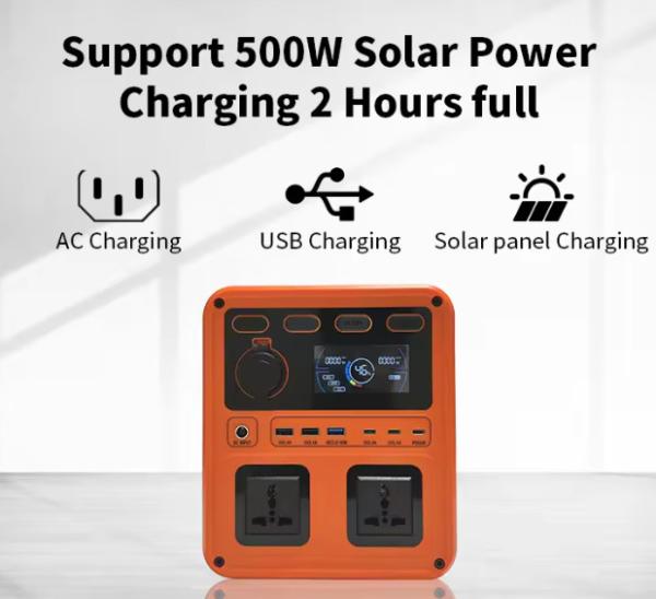 1000W 1008Wh Off Grid Solar Power System Outdoor Portable Power Station Charger