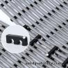 Buy cheap Barefoot Tubular Anti Slip Safety Floor Mat Anti Fatigue Vinyl PVC Plastic from wholesalers