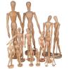 Buy cheap Full Size Wooden Human Mannequin / Figure , Wooden Drawing Doll For School from wholesalers