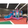Buy cheap Colorful Professional Inflatable Jumping Castle With Slide Safer For Children from wholesalers