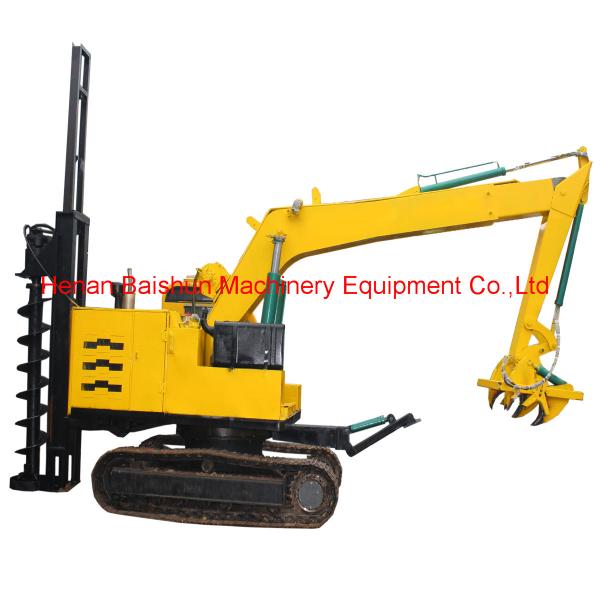 Buy cheap Tractor Mounted Pole Erecting Machine from wholesalers