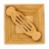 Buy cheap Recycled Bamboo Salad Set Best Smooth Surface For Serving Salad / Pasta / Soup from wholesalers