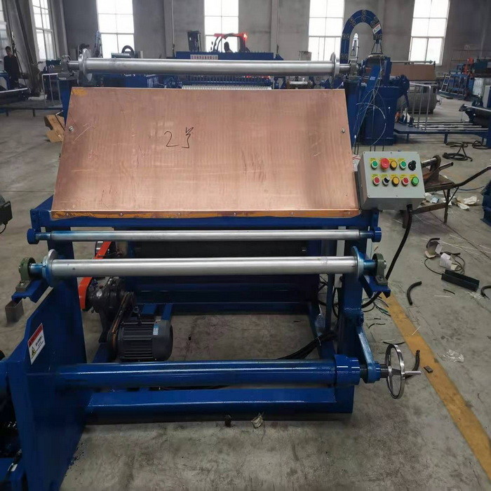 7ft 5kw Width Mesh Wire Making Machine , 120rows/min Mesh Manufacturing Machine
