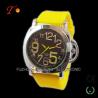 Buy cheap Creative Leather Strap Quartz Wrist Watch colorful band for Man from wholesalers