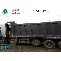 Buy cheap HOWO A7 10X4 14 Wheeler Truck 35CBM Euro IV Low Oil Consumption With Lifting product