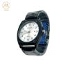 Buy cheap High Quality Luxury Black Case Stainless Steel Strap Waterproof Quartz Watch from wholesalers