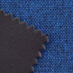 Waterproof 600D 100% Durable Polyester Fabric PVC Grind Arenaceous