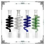 Helix Glass Ashcatchers Coil Perc Ash catcher 14.14mm 18.8mm Joint