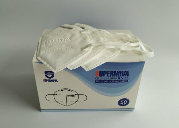 Buy cheap In Stocks Foldable Kn95 Mask , Disposable Kn95 Mask High Efficient Filtration from wholesalers