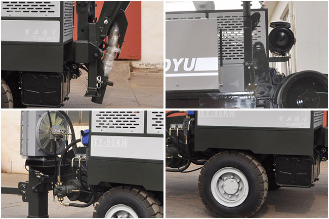 2.5km/H 158hp Transmission Line Stringing Equipment For Overhead Line