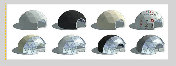 Size 10m Inflatable Dome Tent Blow Up Igloo Tent Glamping Luxury Design