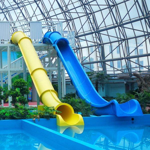 Buy cheap Highly Safety Fiberglass Water Park Slide With 5-10M Platform Height from wholesalers