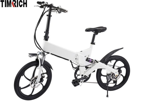Buy cheap TM-KV-2001 20 Inch Pedal Assist Electric Bike , Electric Push Bike Max Load 200KG With Front LED Light from wholesalers