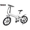 Buy cheap TM-KV-2001 20 Inch Pedal Assist Electric Bike , Electric Push Bike Max Load 200KG With Front LED Light from wholesalers