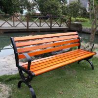 Buy cheap Waterproof Outdoor Natural Bamboo Park Bench With Antique Appearance product