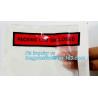 Buy cheap PP film 178*140mm invoice enclosed packing list envelopes, DHL Shipping pockets for waybill, A4 size plastic packing lis from wholesalers