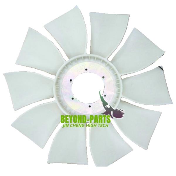 Buy cheap catererpillar 320D Excavator Spare Parts Fan Blade 6 Holes 10 Blade 145MM from wholesalers