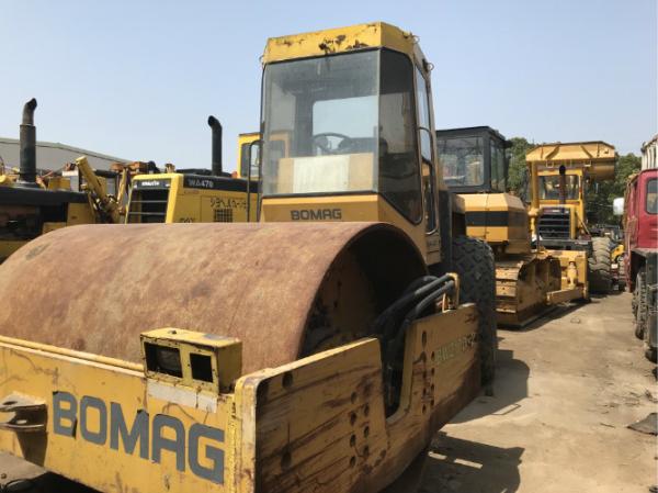 Buy cheap Auto Gear Second Hand Road Roller , Bomag Bw217d Pneumatic Roller Compactor from wholesalers