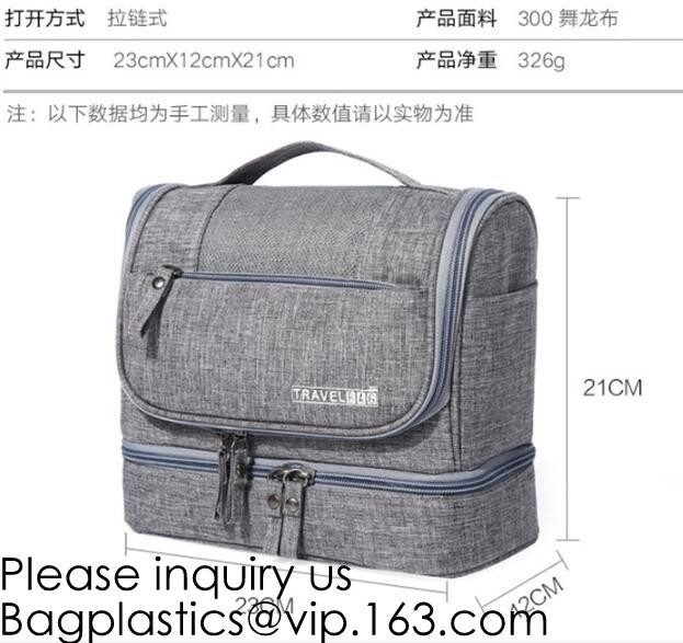 Factory Price Multifunction Customized Design Travel Washing Waterproof Womens Toiletry Bag, canvas toiletry bag