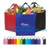 Buy cheap Nonwoven fabric Grocery Tote, Reinforced Handle Heavy Duty Large Shopping, Kitchen Reusable box bags from wholesalers