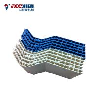 Buy cheap PVC Roof Panel Roll Forming Machine Extrusion 75 Kw Sheet Thickness 2-3mm product