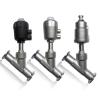 Buy cheap Tri-Clamp Ends Pneumatic Actuator Angle Seat Valve with Stainless Steel 304 Cylinder from wholesalers