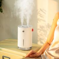 Buy cheap USB 4000mah Battery Powered Humidifier Ultrasonic 1100ml Desktop Air Humidifier product