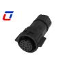 Buy cheap 18 Pin Push Lock Waterproof Data Connector Male Panel Mount Circular Connector from wholesalers