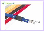 32GB Red Lanyard USB Flash Drives 2.0 Memory for Necklace , Engraved