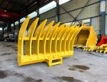 Customized Mini Digger Land Rake , Excavator Landscape Rake For PC50