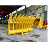 Buy cheap Steel Casting Excavator Rake Bucket For Mini Excavator Cat320 PC200 from wholesalers