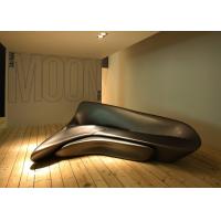 Buy cheap Black Moon System Sofa With Ottoman , Modern Leather Foam Zaha Hadid Sofa product