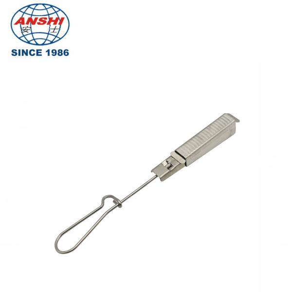 Buy cheap ODWAC-22-0 stainless steel wire clamp FTTH accessory Drop wire clamp Anti fall safety rope from wholesalers