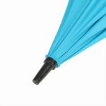 Custom Automatic Golf Umbrella , Blue Pongee Fabric Storm Proof Golf Umbrella