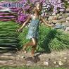 Buy cheap Custom Life Size A bronze statue of a girl playing in the garden from wholesalers