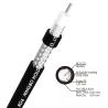 Buy cheap 75 Ohm 100 Ohm LSZH Jacket Rg6 Coax Cable For Internet XLPE Insulation from wholesalers