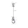 Buy cheap Suspended Wire Lighting Kit With Lobster Gripper Hook YW86335 from wholesalers