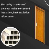 Buy cheap Wood Plastic Waterproof WPC Doors For Bathroom Scratch Resistant product
