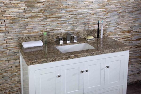 Buy cheap High Hardness Custom Bathroom Vanity Tops Thickness 10mm 15mm 18mm 20mm from wholesalers