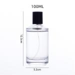 Cylindrical Conical Perfume Bottle 30ml 50ml 100ml Cosmetics Sub Bottle