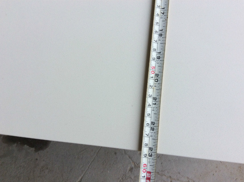 Flat White Granite Countertops , Quartz Stone Countertops For Kitchen , Polished Surface Finish