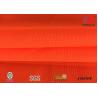 Buy cheap Safety Vest Orange Reflective Fabric Fluorescent Material Fabric For Garment from wholesalers