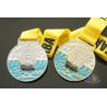 Buy cheap Dragon Boat And Swimming Metal Gold Award Medals For Art Gifts Customized Shape from wholesalers